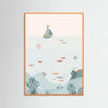 Under the Blue Sea Poster – Poster und Kunstdruck