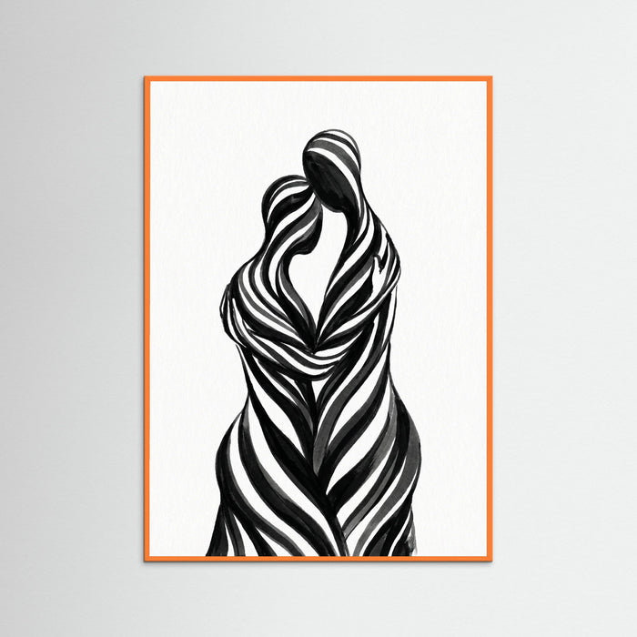 Orange Wood United Stripes