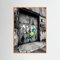 Orange Wood Urban Art Icon
