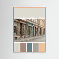 Orange Wood Urban Harmony