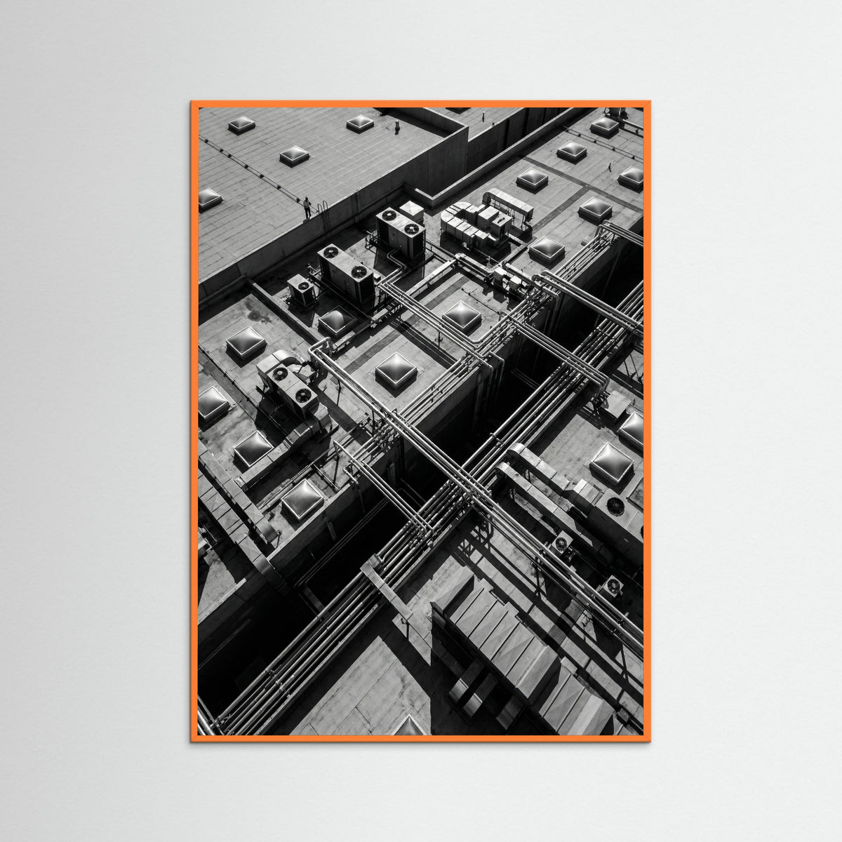 Orange Wood Urban Perspective