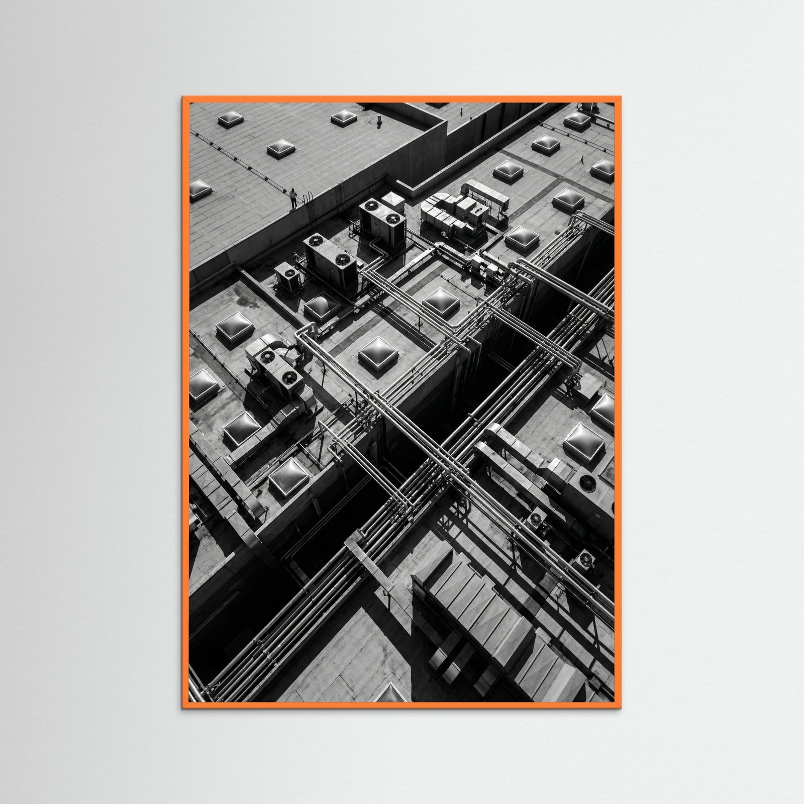 Orange Wood Urban Perspective