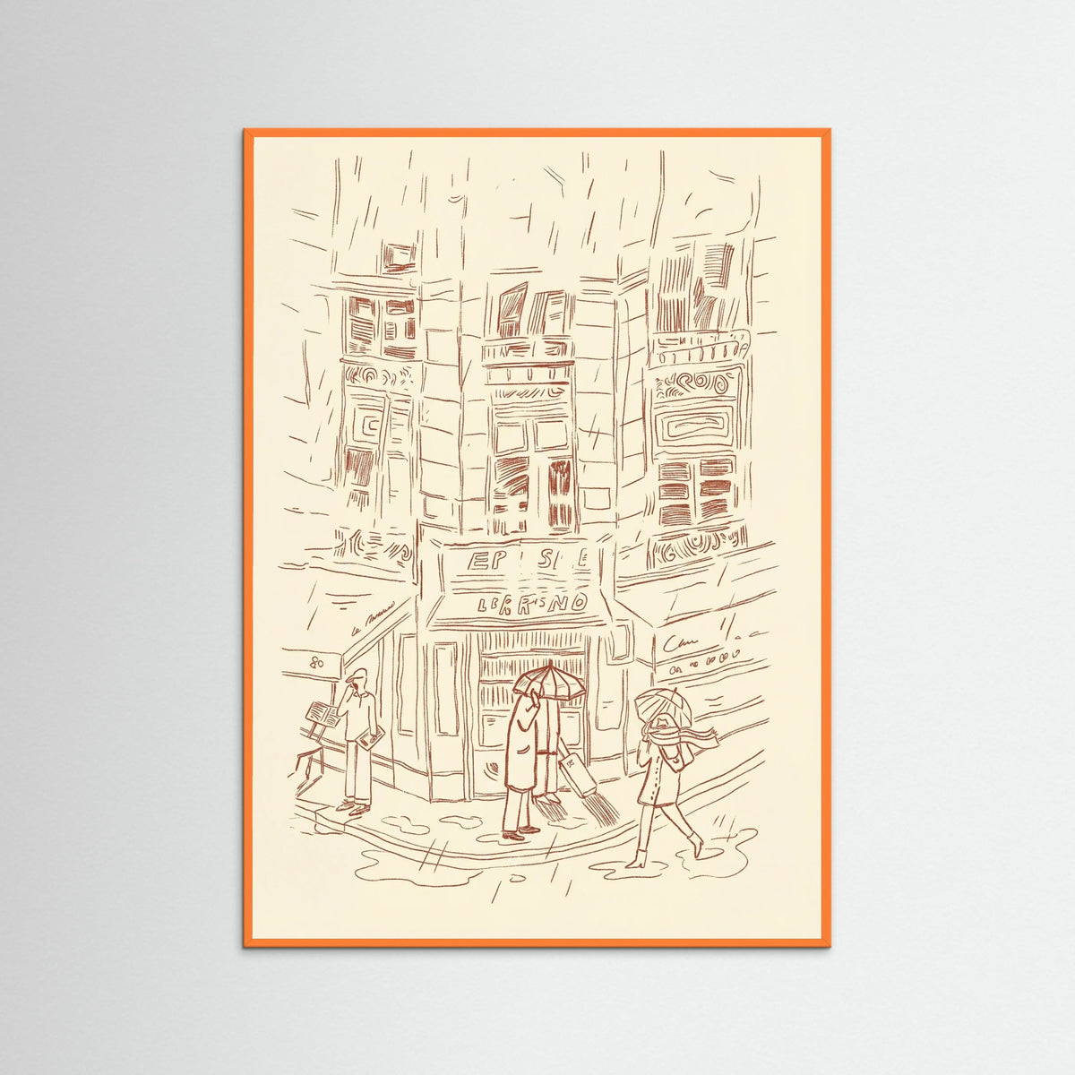 Orange Wood Urban Rain Question