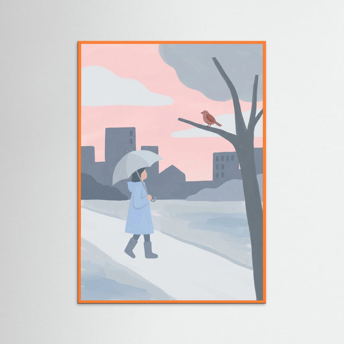 Orange Wood Urban Stroll