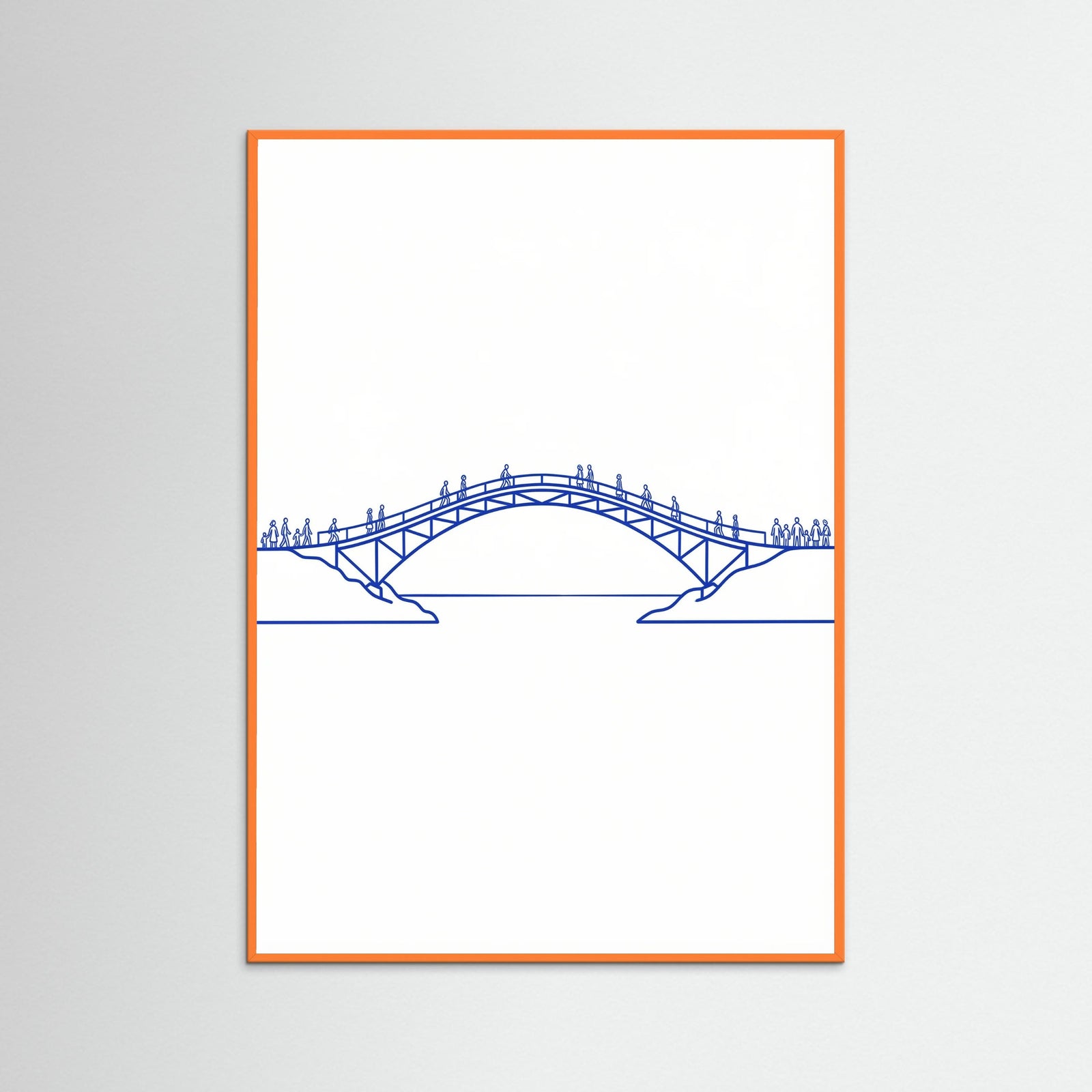 Orange Wood Urban Welcome