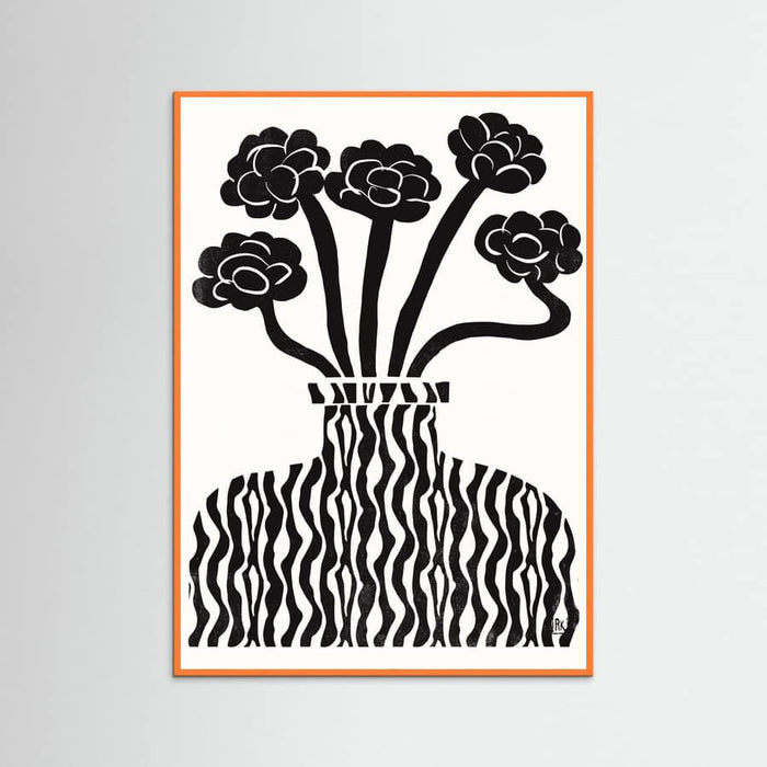 Poster Vase and Flowers 03 – poster e stampa artistica