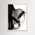 Orange Wood Veiled Elegance