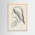 Orange Wood Veiled Grace