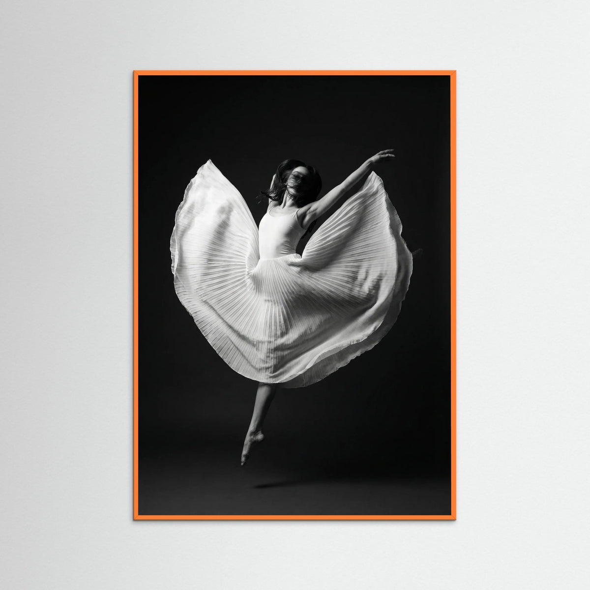 Orange Wood Veiled Grace