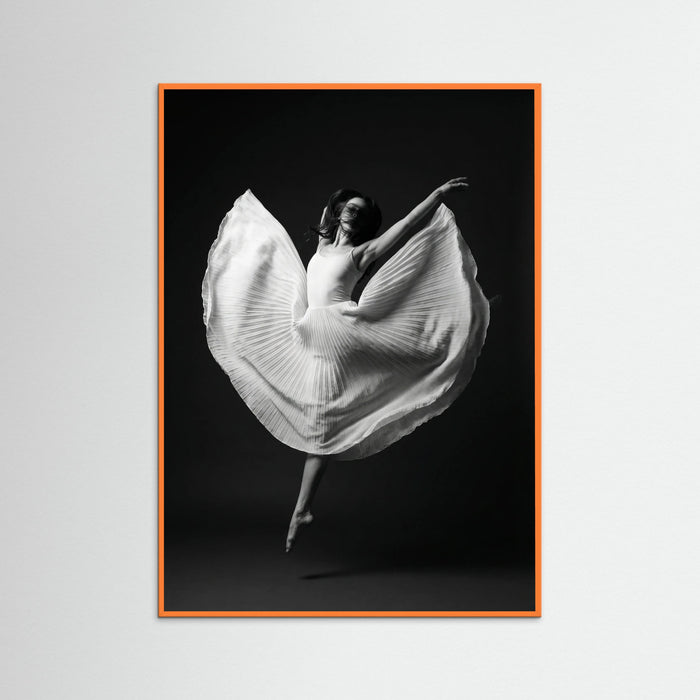 Orange Wood Veiled Grace