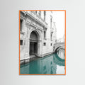 Orange Wood Venetian Serenity