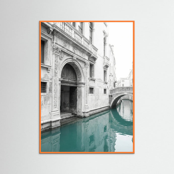 Orange Wood Venetian Serenity