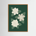 Orange Wood Verdant Bloom