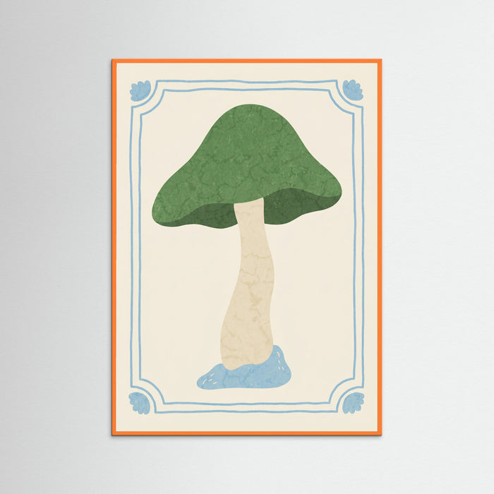 Orange Wood Verdant Embrace