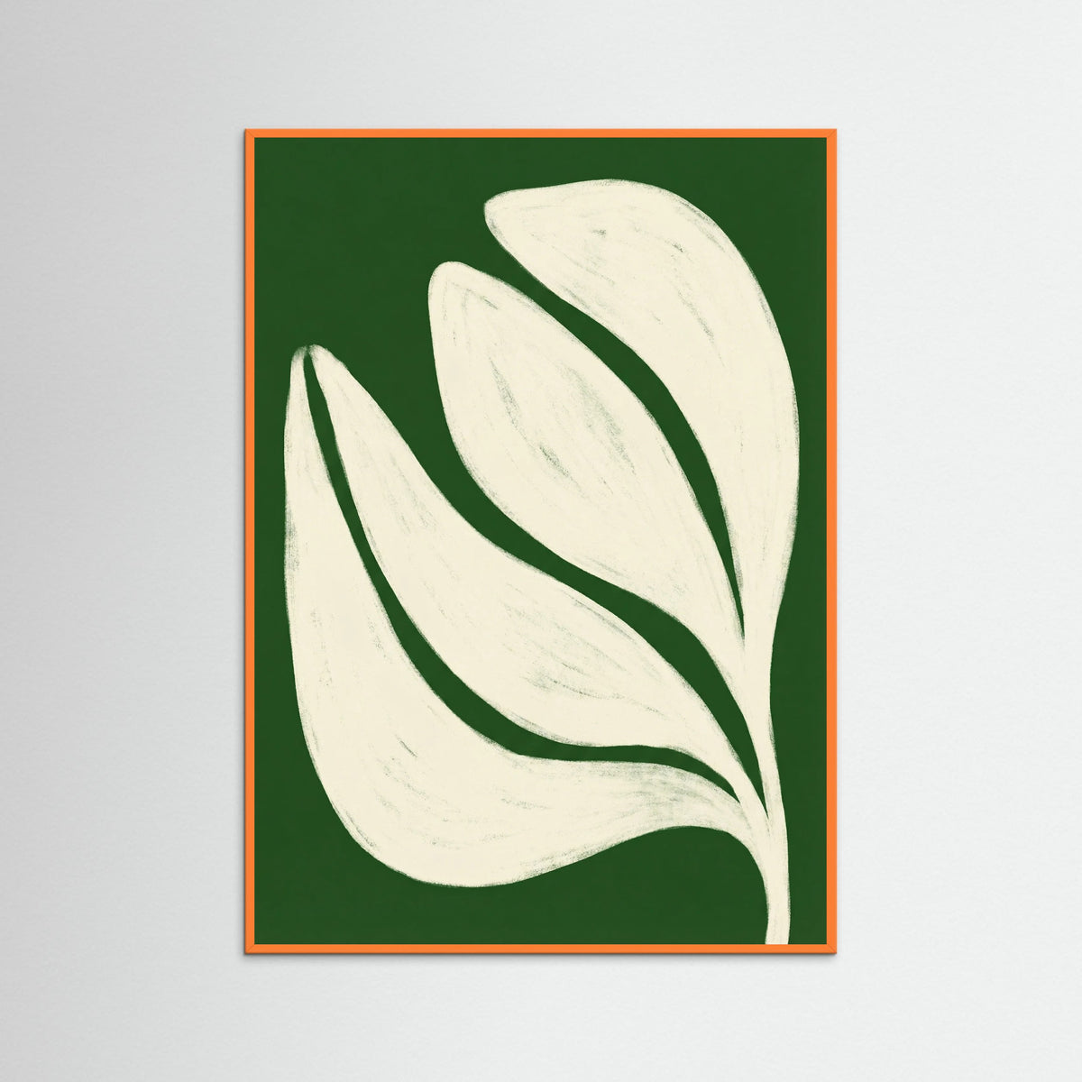 Orange Wood Verdant Petal Form