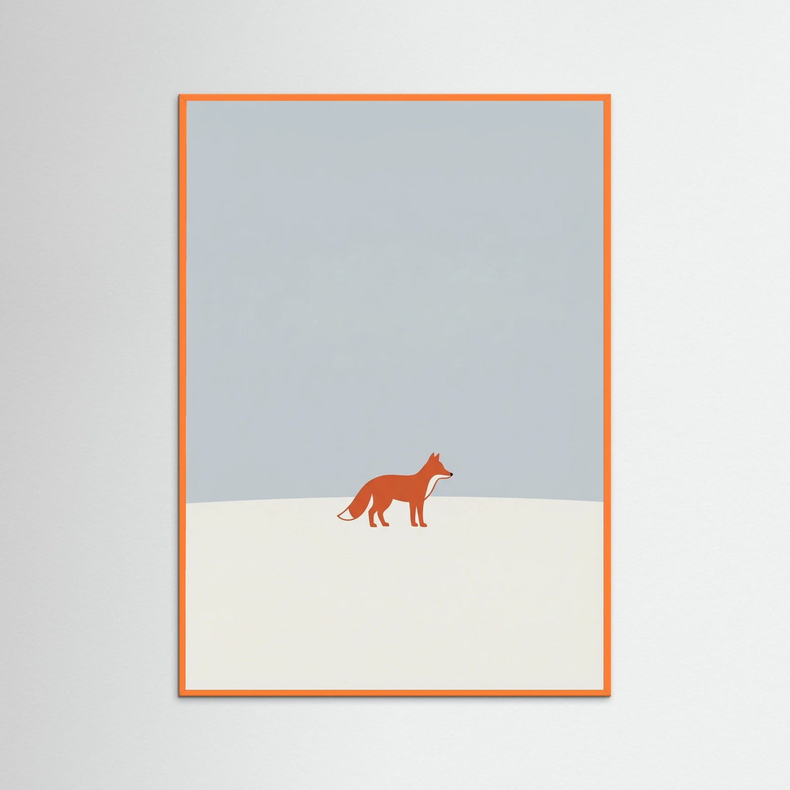 Orange Wood Verdant Solitude