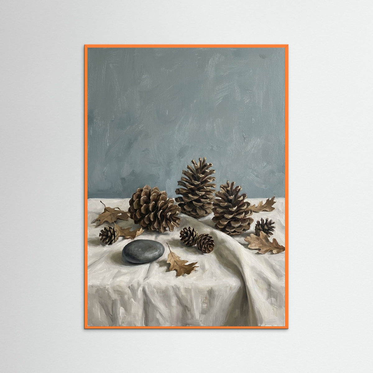 Orange Wood Verdant Stillness