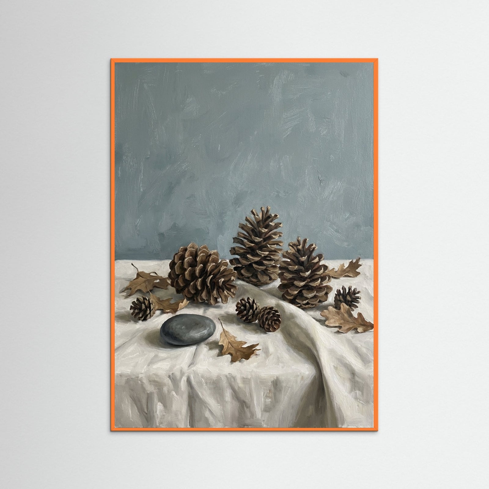 Orange Wood Verdant Stillness