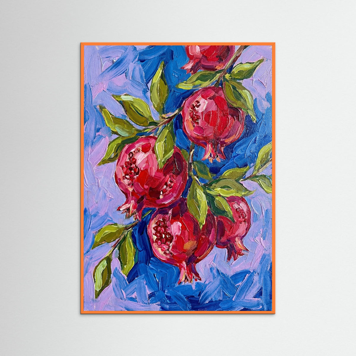 Orange Wood Vibrant Citrus Grove