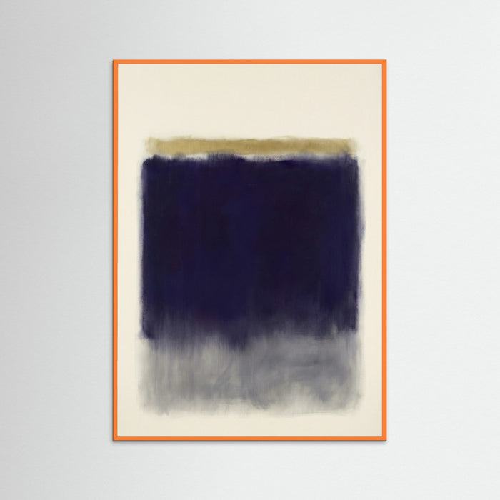 Orange Wood Vibrant Color Blocks