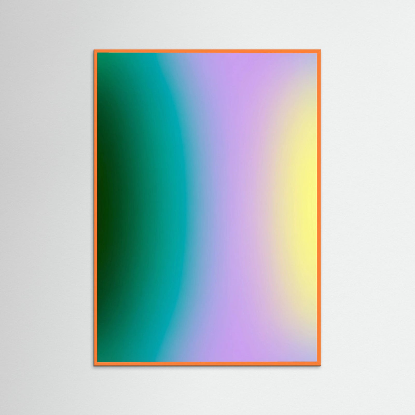 Orange Wood Vibrant Color Flow