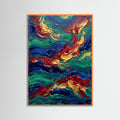 Orange Wood Vibrant Expression
