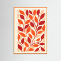 Orange Wood Vibrant Foliage
