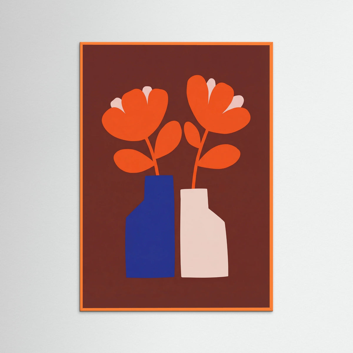 Orange Wood Vibrant Harvest