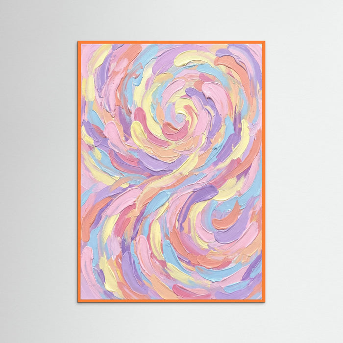 Orange Wood Vibrant Motion