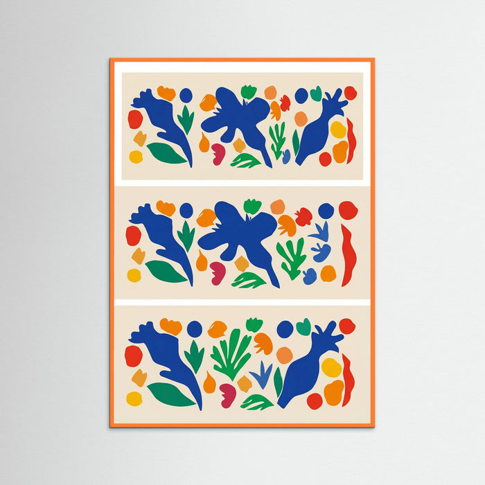 Orange Wood Vibrant Organic Cuts