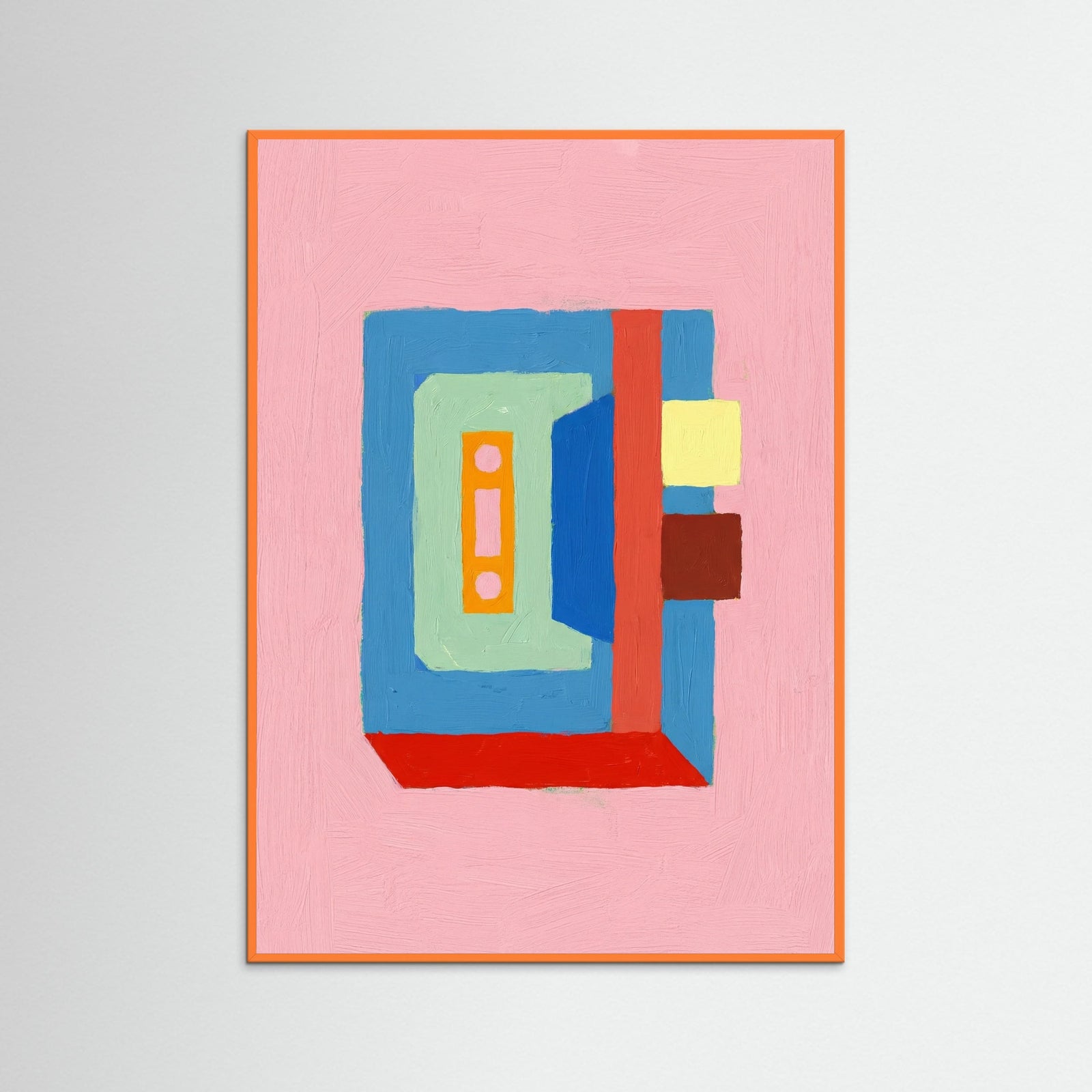 Orange Wood Vinyl Hues