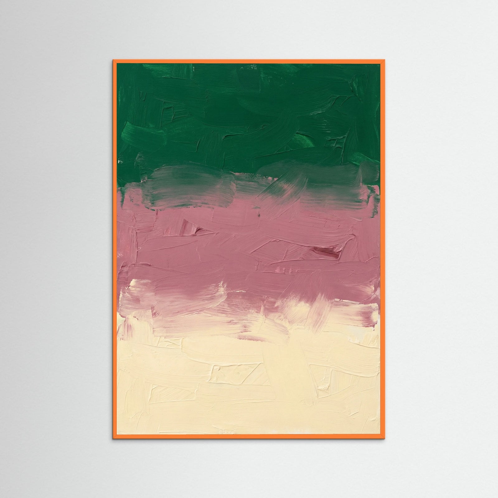 Orange Wood Violet Horizon