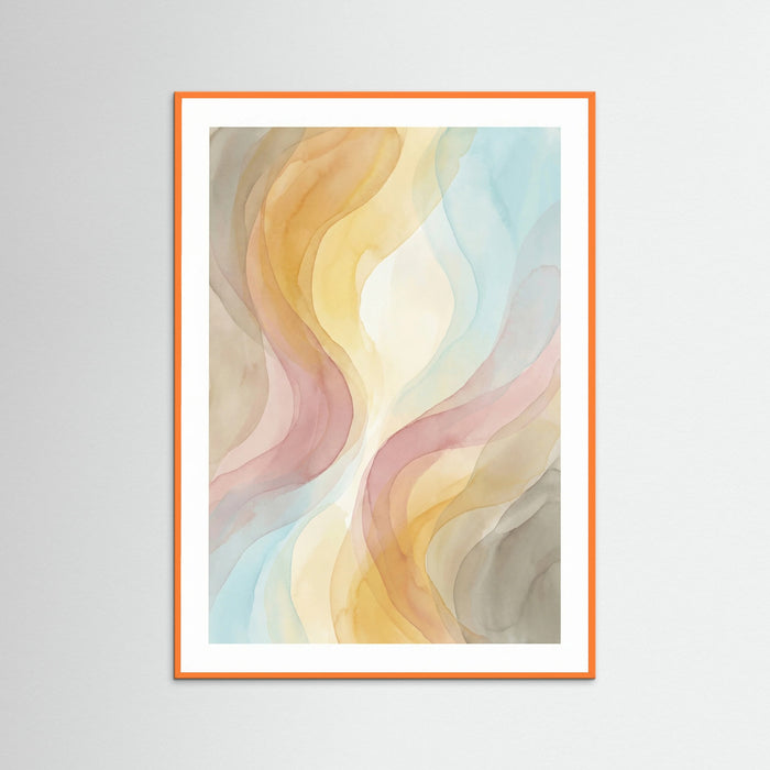 Orange Wood Warm Embrace