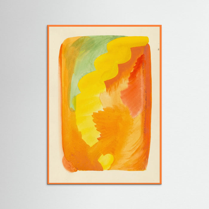 Warm Flow – Poster und Kunstdruck