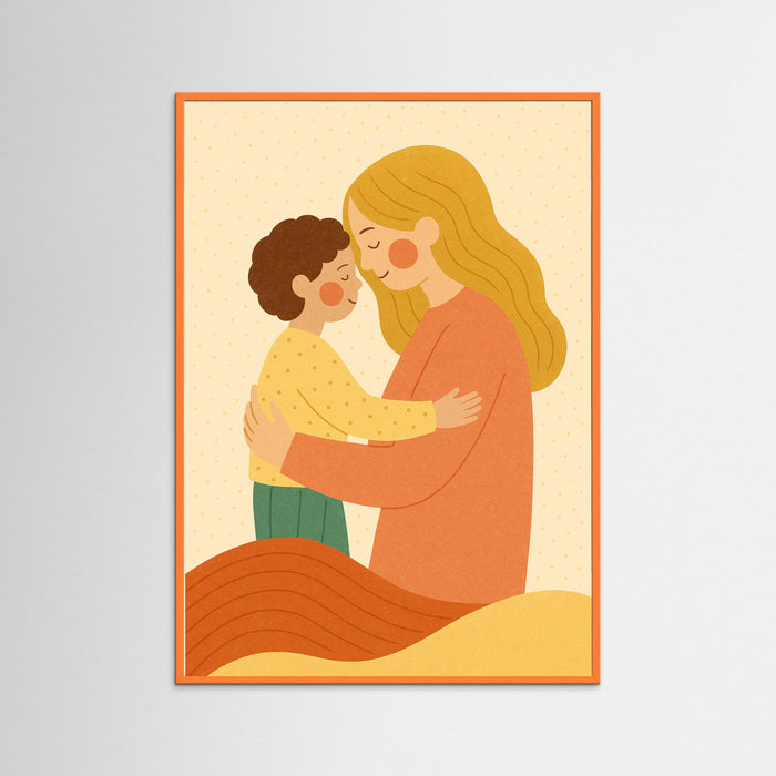 Orange Wood Warm Hug