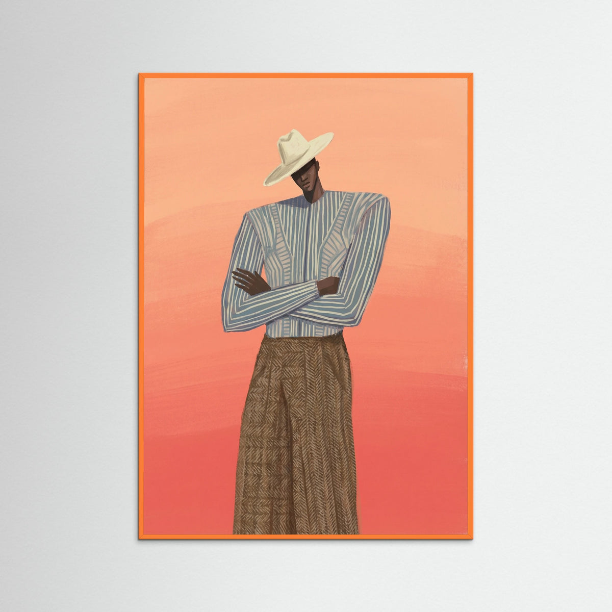 Orange Wood Warm Persona