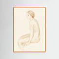 Orange Wood Washing Nude