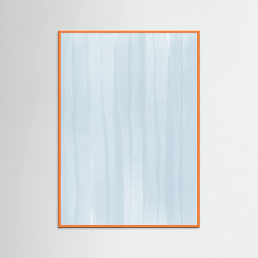 Waves of Blue Poster – Poster und Kunstdruck