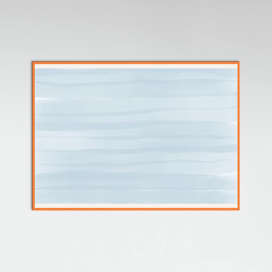 Plakat Waves of Blue – plakat i druk artystyczny