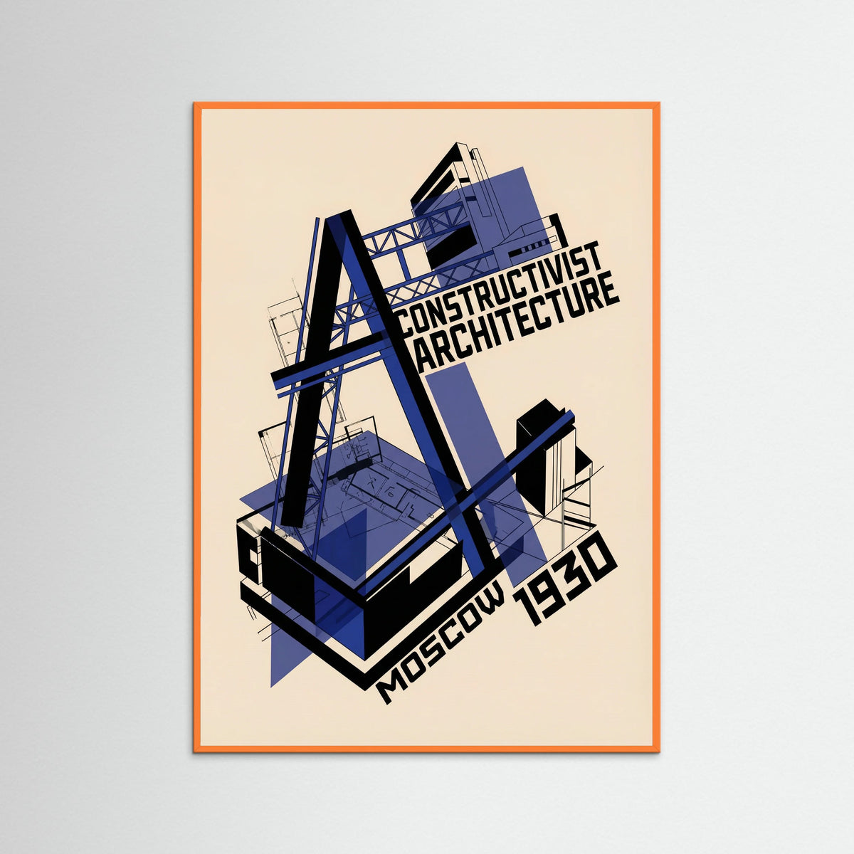 Orange Wood Weimar Bauhaus Synthesis