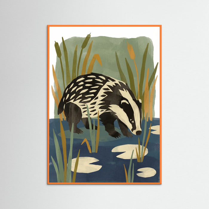 Orange Wood Wetland Wanderer