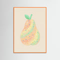 Orange Wood Whimsical Berry Pop