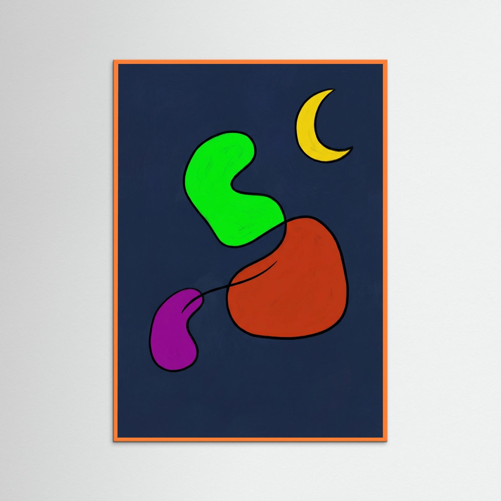 Orange Wood Whimsical Canopy