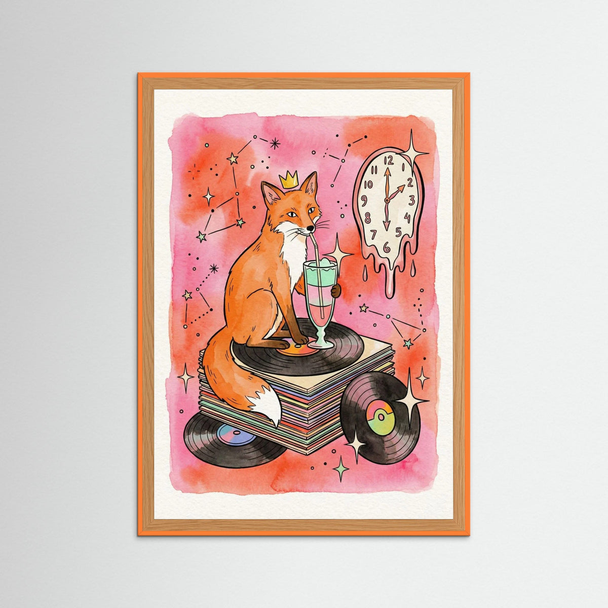 Orange Wood Whimsical Delights