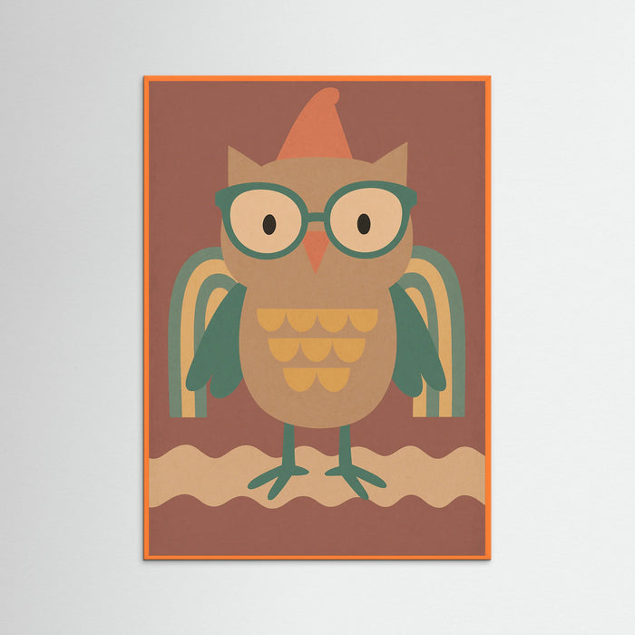 Orange Wood Whimsical Disguise
