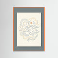 Orange Wood Whimsical Echoes