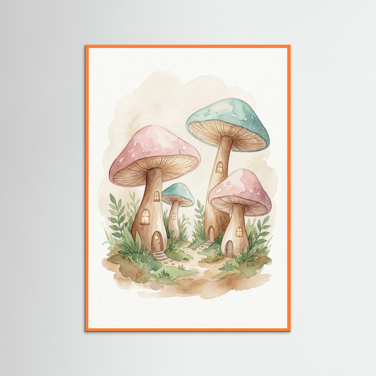 Orange Wood Whimsical Treehouse