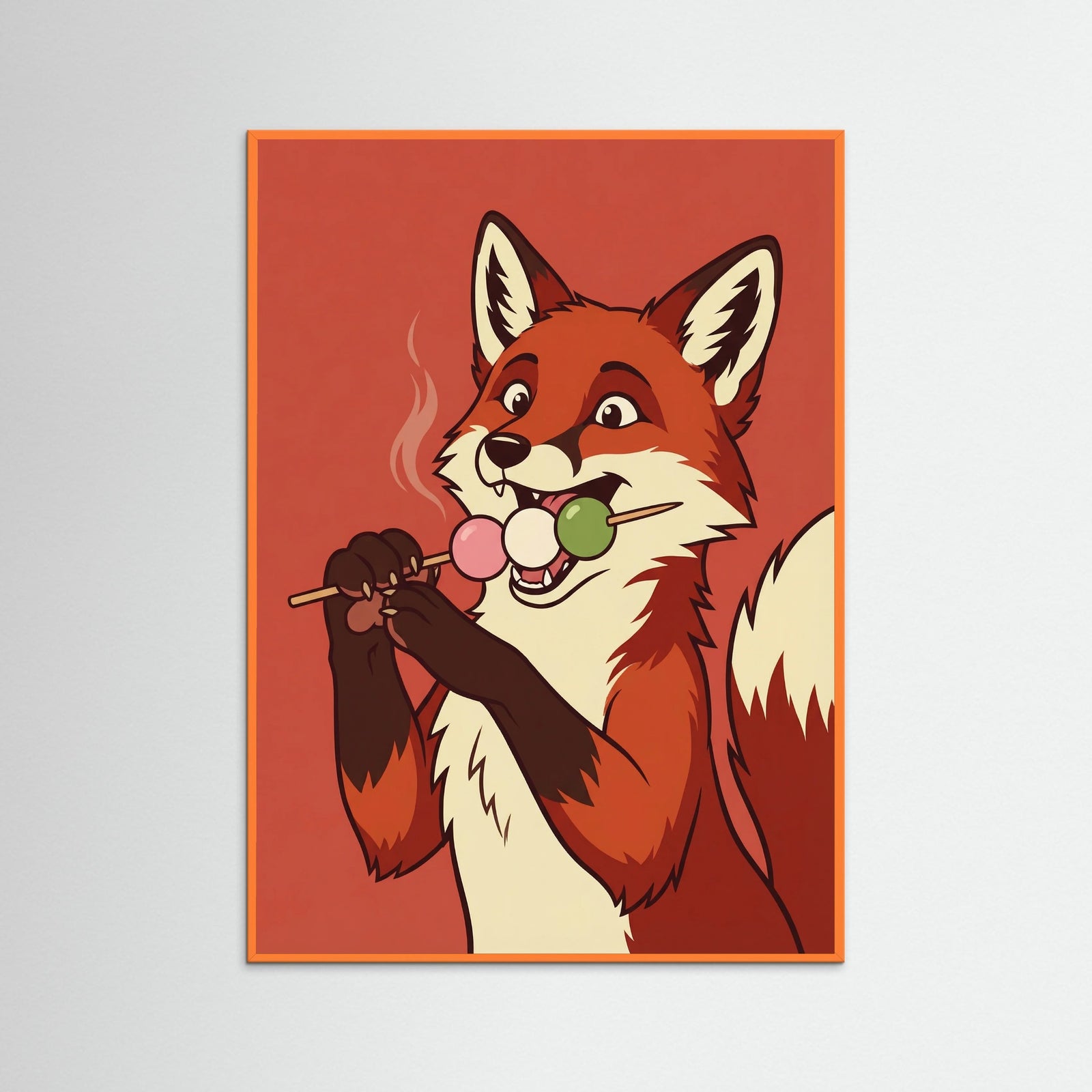 Orange Wood Whiskered Feast