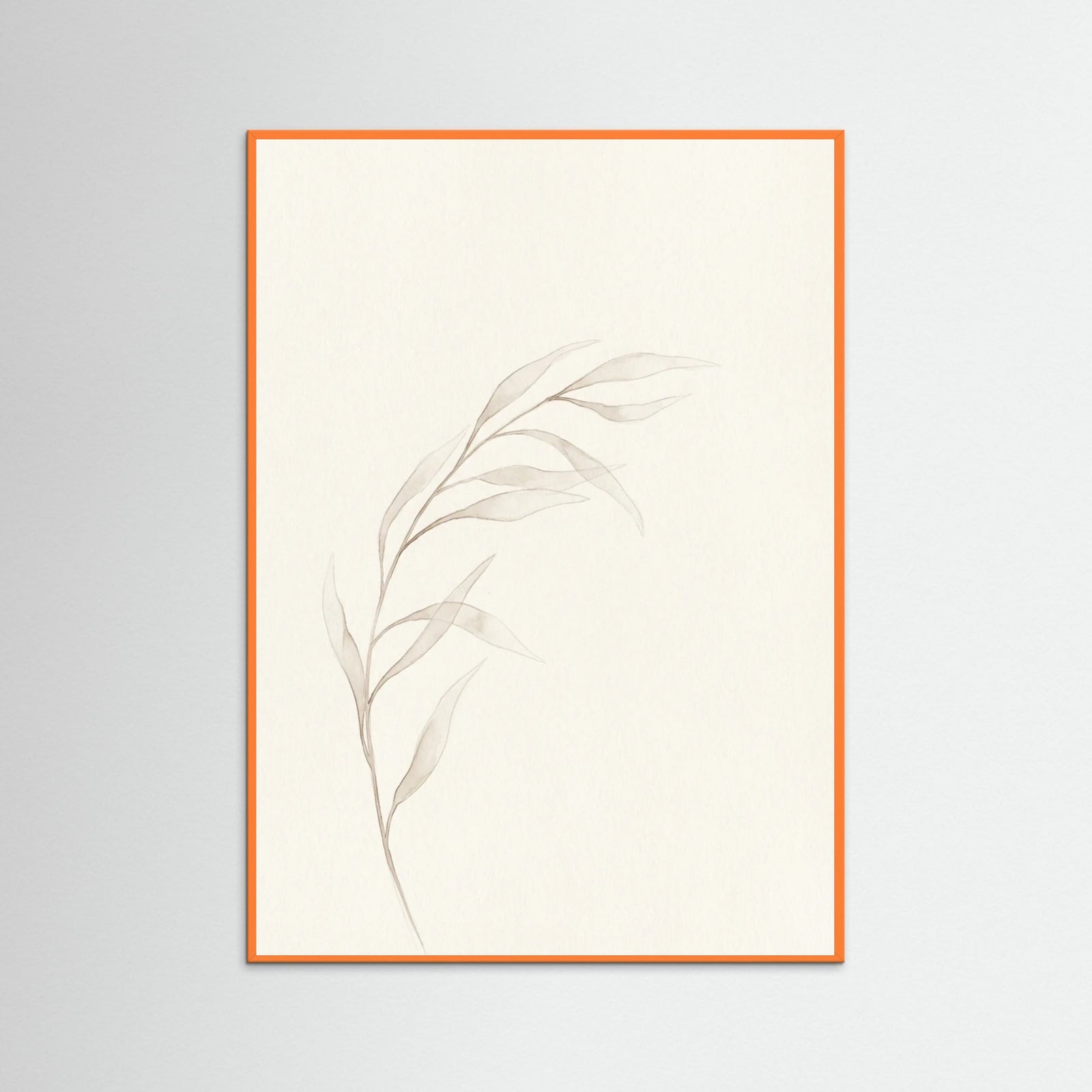 Orange Wood Whispering Forms