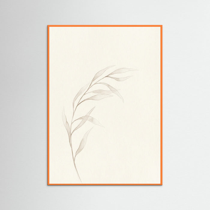 Orange Wood Whispering Forms